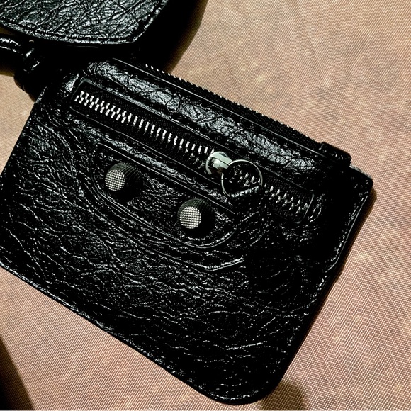 Studded Leather Hobo Shoulder Bag - Picture 4 of 13